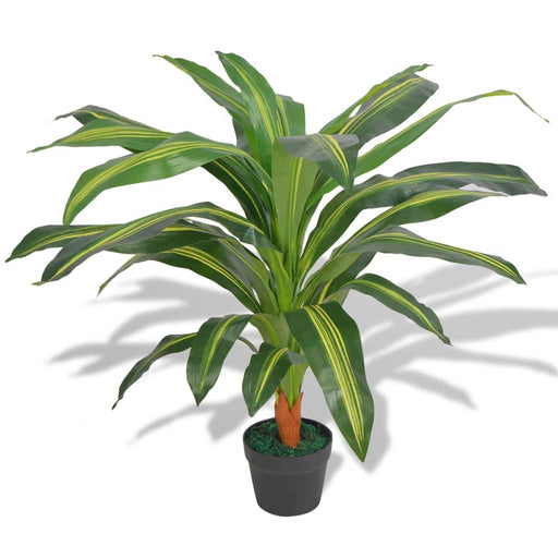 Kunstig Plante Med Potte Dracaena 90 Cm Grønn