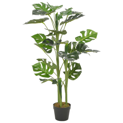 Kunstig Plante Med Grønn Monstera Potte 100 Cm