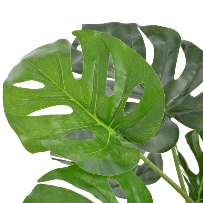 Kunstig Plante Med Grønn Monstera Potte 100 Cm