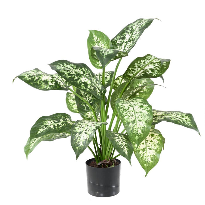 Kunstig Dieffenbachia Plante 51 Cm I Potte