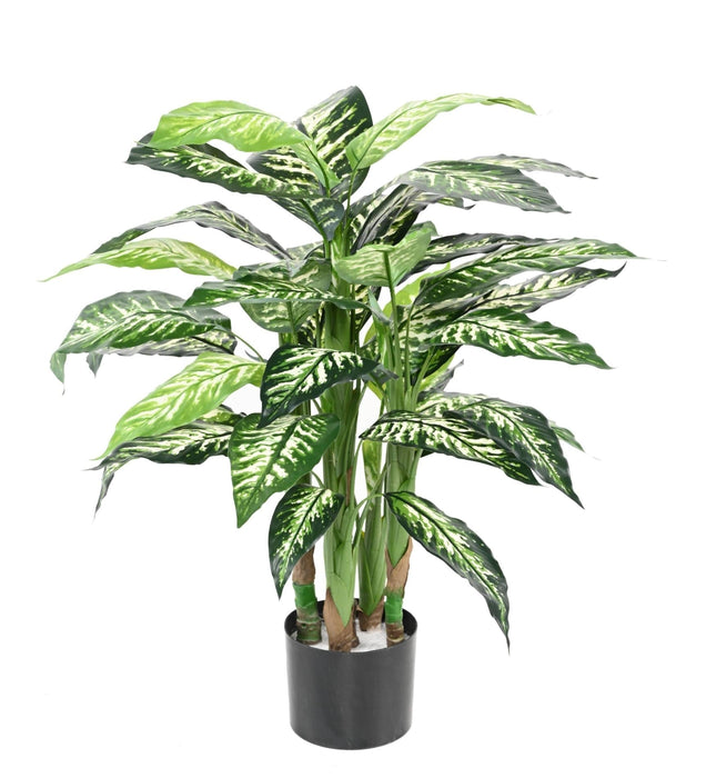 Kunstig Plante Dieffenbachia 80Cm Interiørdekorasjon