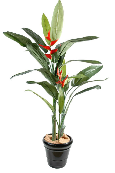 Kunstig Heliconia-Plante For Innvendig Dekorasjon