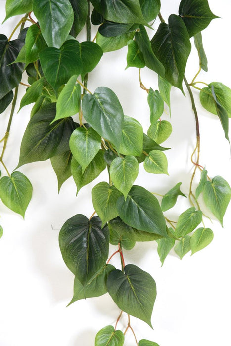 Kunstig Plante Philodendron 80Cm Dekorativ Grønn