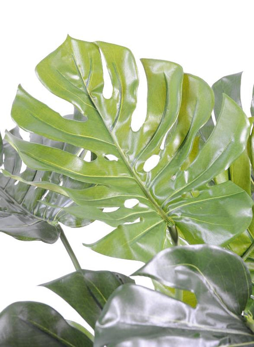 Kunstig Plante Giant Philodendron 110Cm Grønn