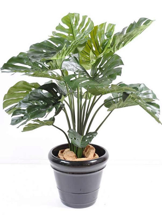 Kunstig Plante Giant Philodendron 110Cm Grønn