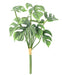 Kunstig Plante Philodendron H.35Cm Grønn 9 Blader