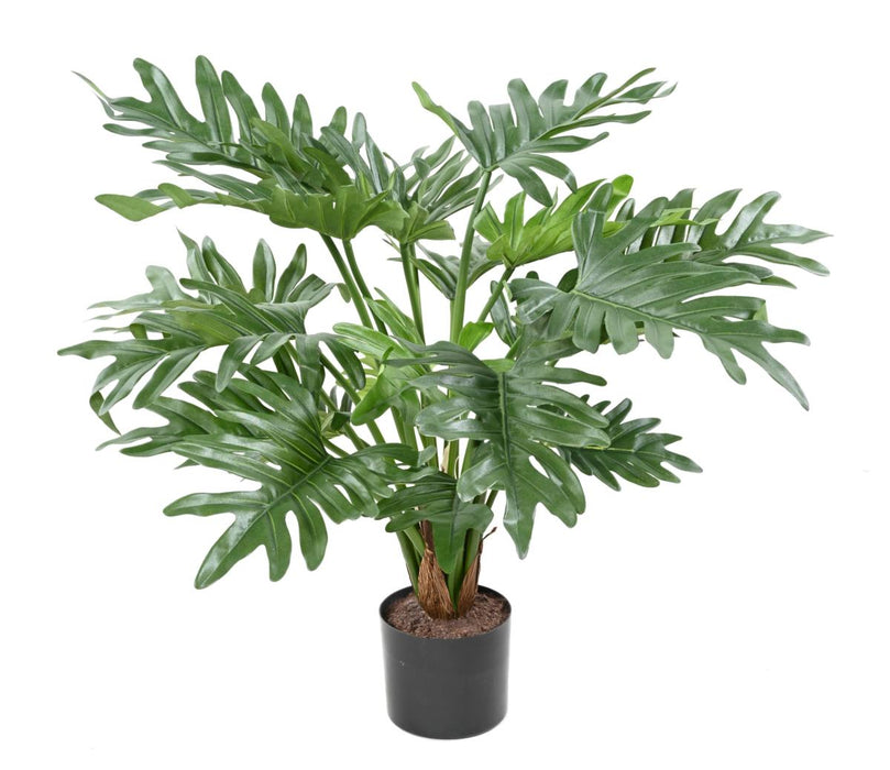 Kunstig Plante Philodendron Selloum 50Cm Grønn