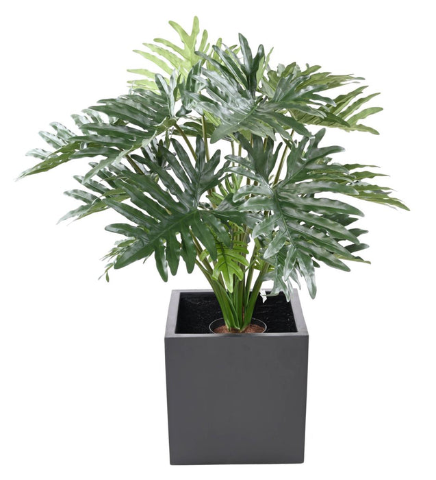 Kunstig Plante Philodendron Selloum 90 Cm Grønn