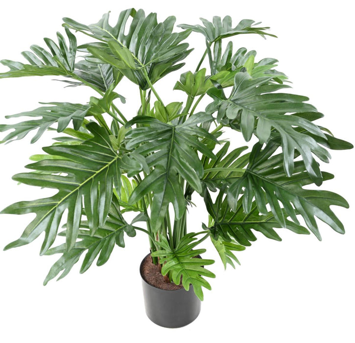 Kunstig Plante Grønn Philodendron H.63Cm