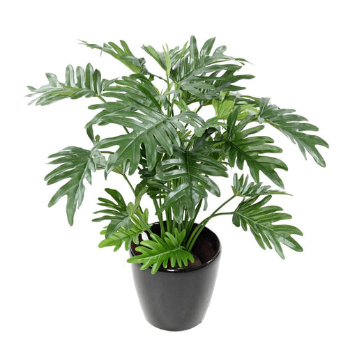 Kunstig Plante Grønn Philodendron H.63Cm