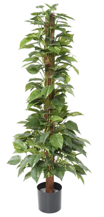 Kunstig Pothos Plant Stake 130 Cm Grønn