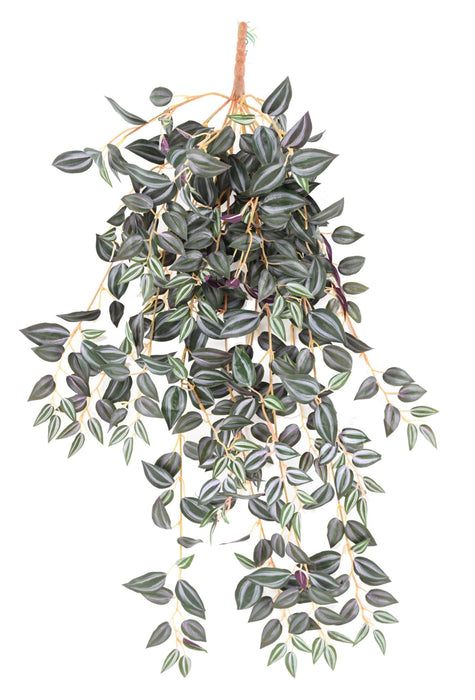 Kunstig Plante Tradescantia H.70 Cm Grønn Lilla