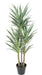 Kunstig Yucca Plante 5 Stengler H.150Cm Interiørdekorasjon