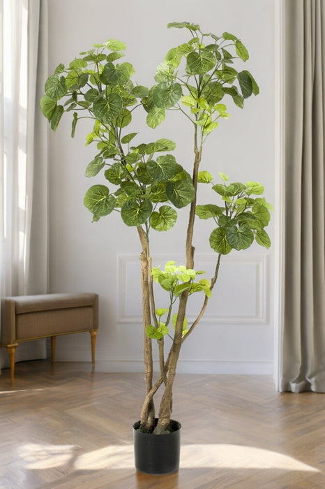 Polyscias Kunstig Plante - H140Cm, Ø14Cm