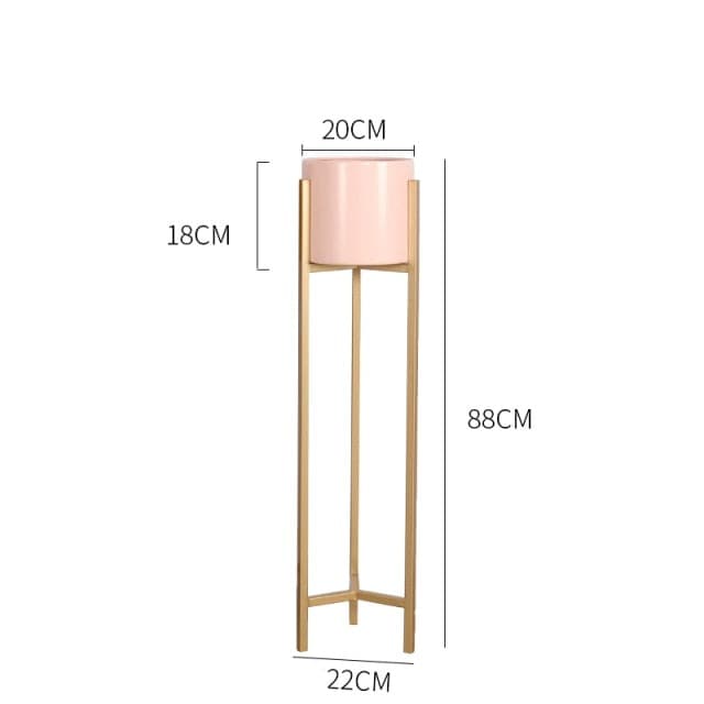 Goldy Gold Planteholder