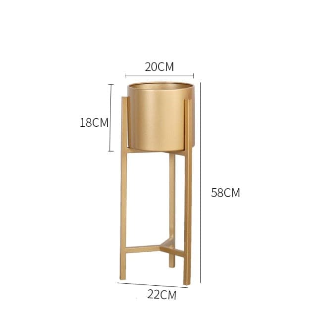 Goldy Gold Planteholder