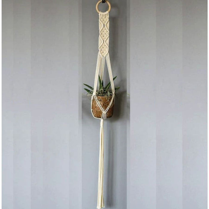 Hengende Blomsterpotte Macrame Pot