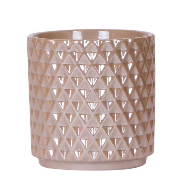 Diamond Pearl Pot - Sand