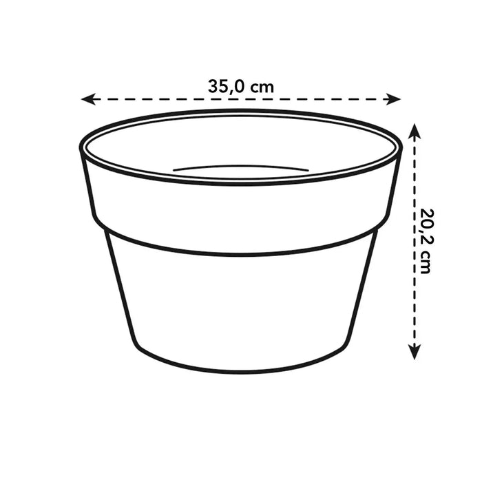 Loft Urban Innendørs Plastplantepotte (X5)