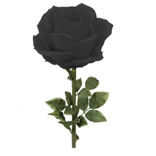 Giant Black Rose Henriette Interiørdekorasjon 125Cm