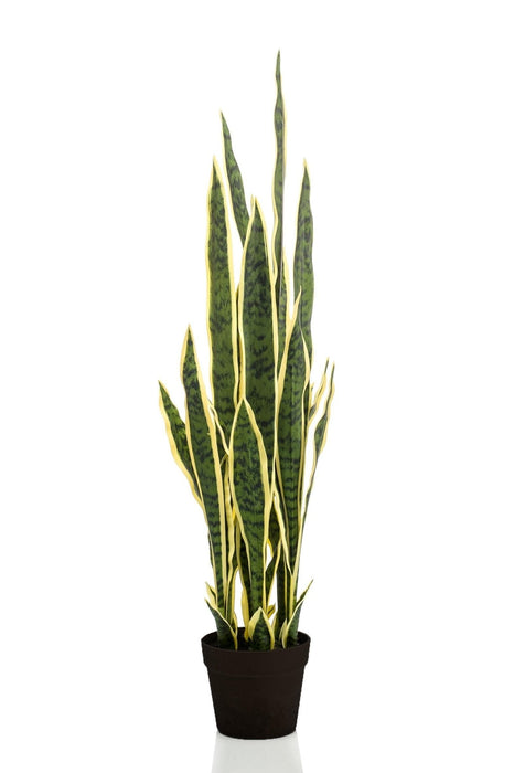 Sanseveria Trifasciata Kunstig Plante - H97Cm, Ø12Cm