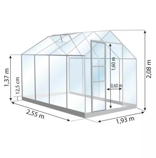 Allium Drivhus 4,9m²