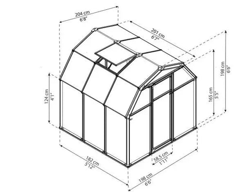 Eco Grow Greenhouse 4 M²