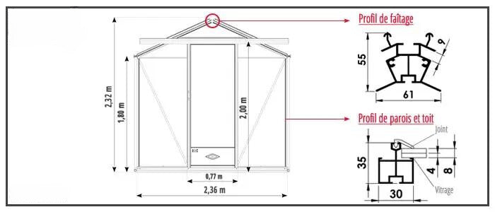 Essentia Drivhus 10,80 M²