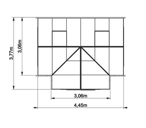 Hélène Drivhus 15,79 M²