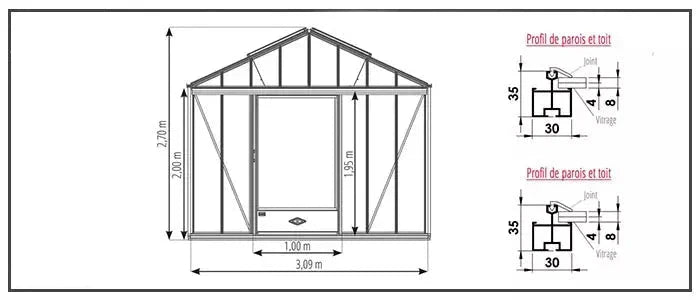 Luxia Drivhus 11,80 M²