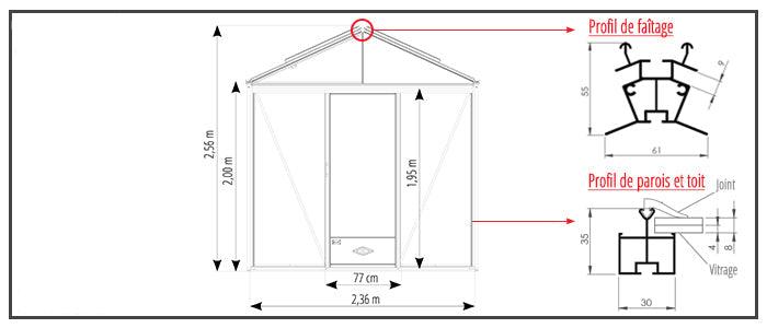 Luxia Drivhus 12,50 M²