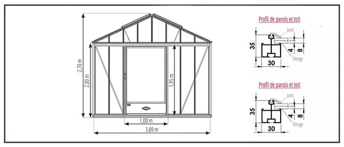 Luxia Drivhus 16,40 M²