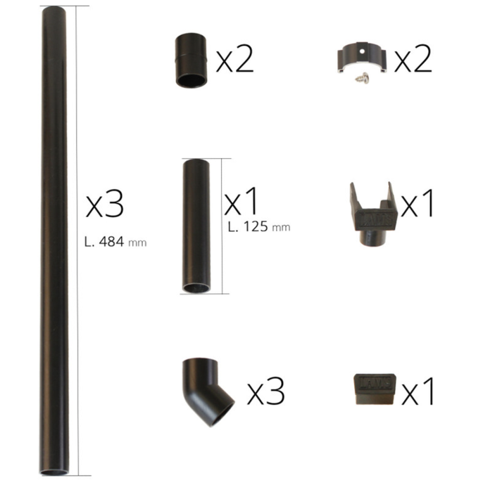 Drivhus - Mélissa 1,3M²