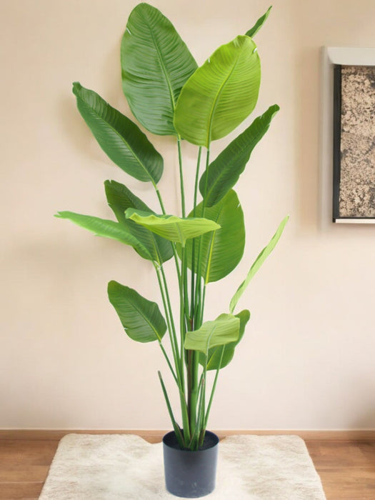 Strelitzia - Stor Kunstig Plante