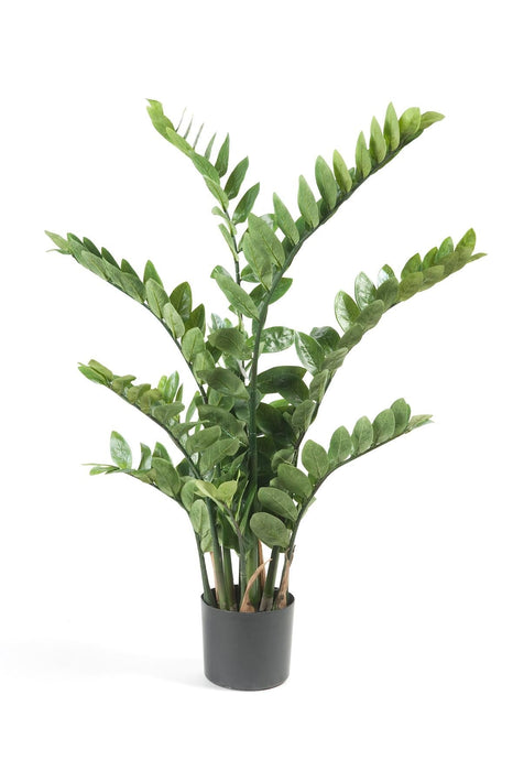 Zamioculcas Kunstig Plante - H110Cm, Ø13Cm